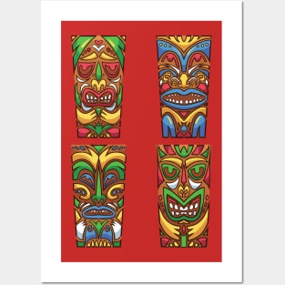 Tiki Collection Posters and Art